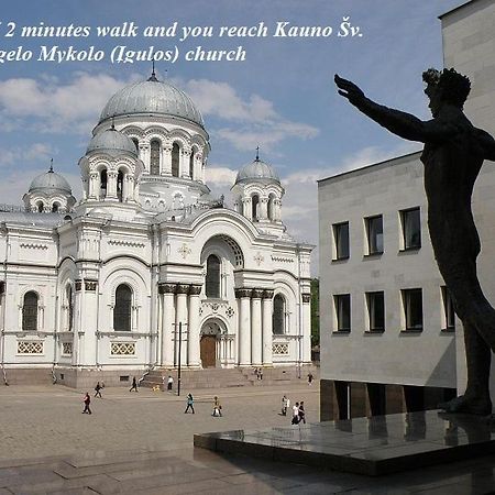 Apartamentai Kauno Centre Kaunas Bagian luar foto