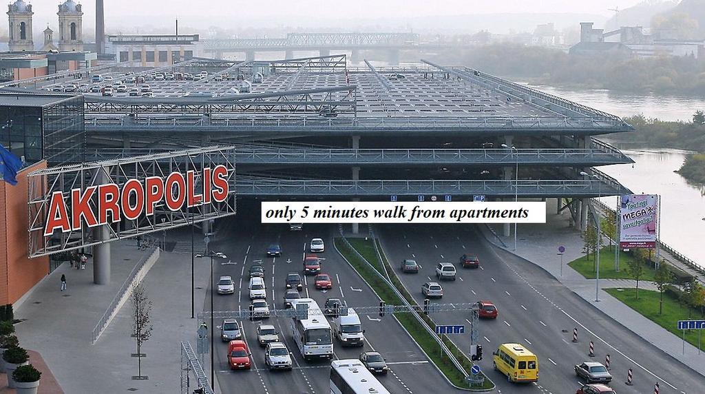 Apartamentai Kauno Centre Kaunas Bagian luar foto